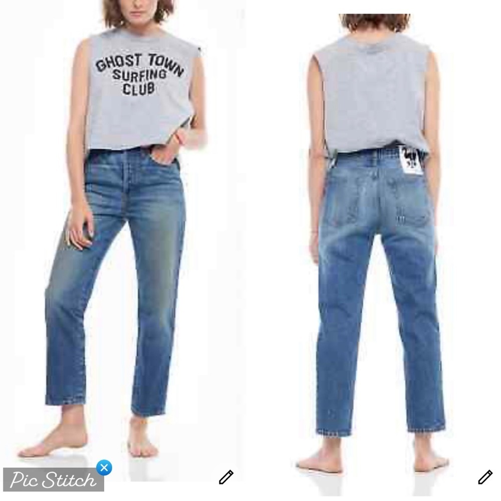 Sandrine Rose Straight Leg Jeans
